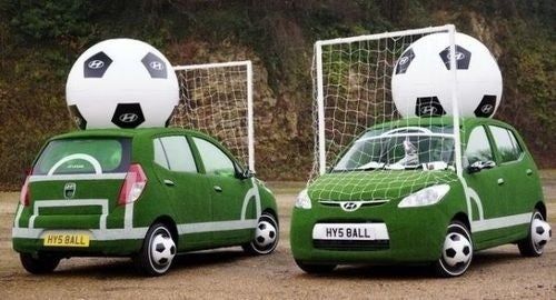 Today In Tacky World Cup Marketing: Hyundai's Soccer Car - Deadspin
