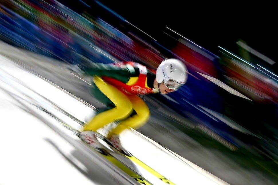 Deadspin | Olympic Ski Jumping Makes For Some Cool And Trippy Photos