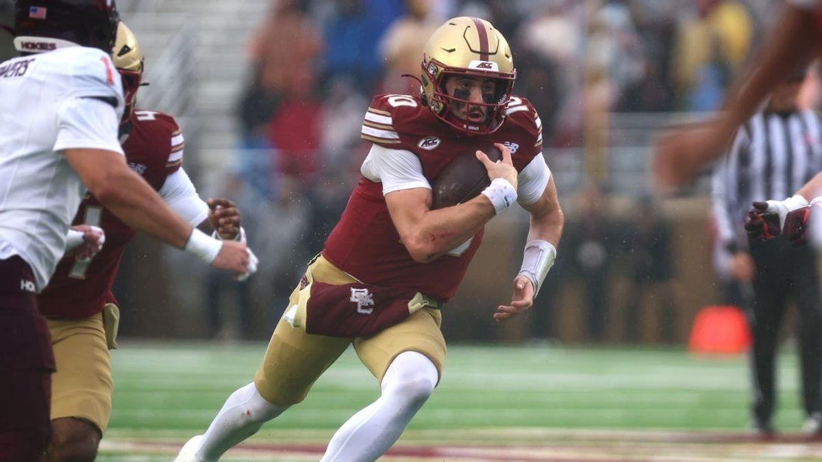 Boston College rides rushing attack to thump Georgia Tech