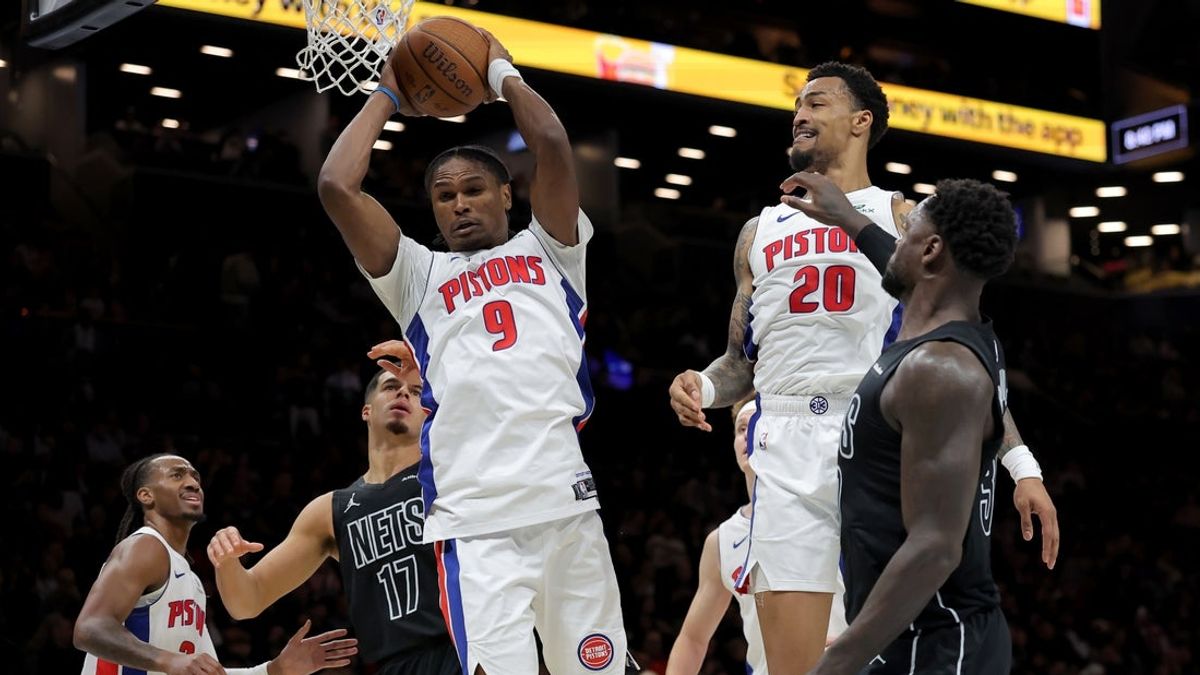 Pistons blow game open in third quarter, keep Nets winless