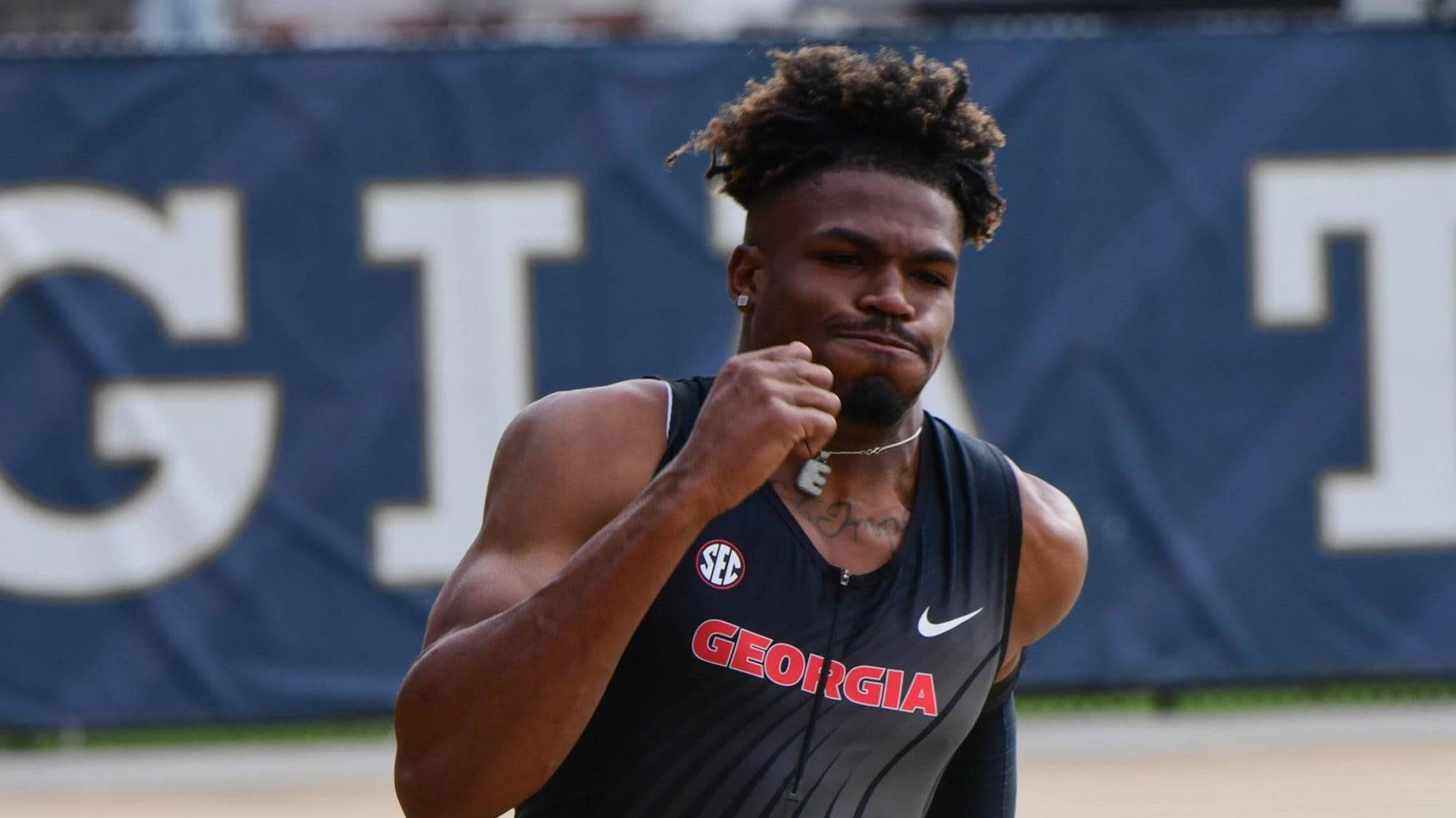 Wisconsin Sprinter Georgia Deadspin | Georgia Sprinter Miraculously Survives After A Javelin Goes ...