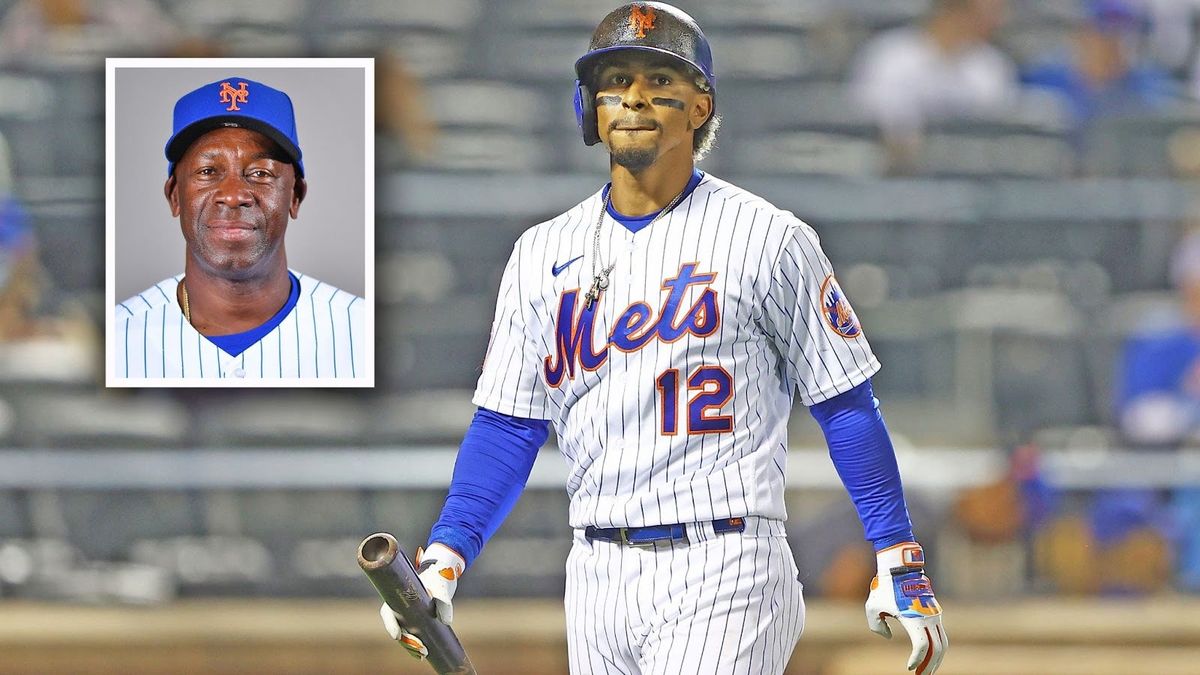Chili Davis (inset) and Francisco Lindor