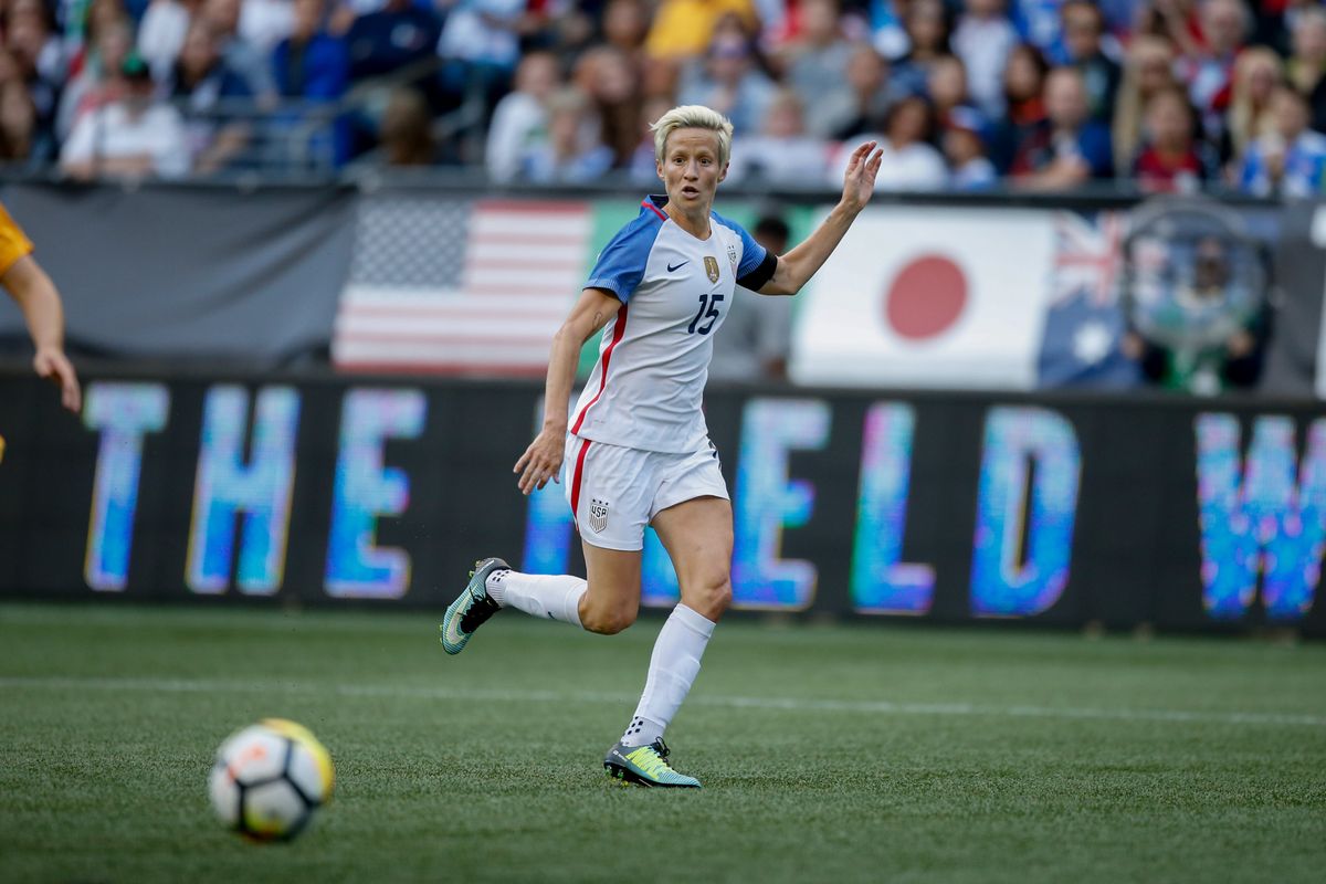 Megan Rapinoe was left unprotected in the expansion draft by OL Reign.