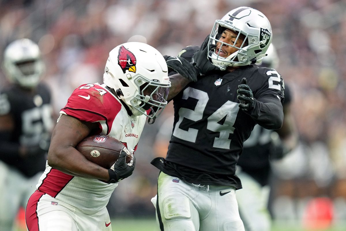 Johnathan Abram did quite get it done in Las Vegas.
