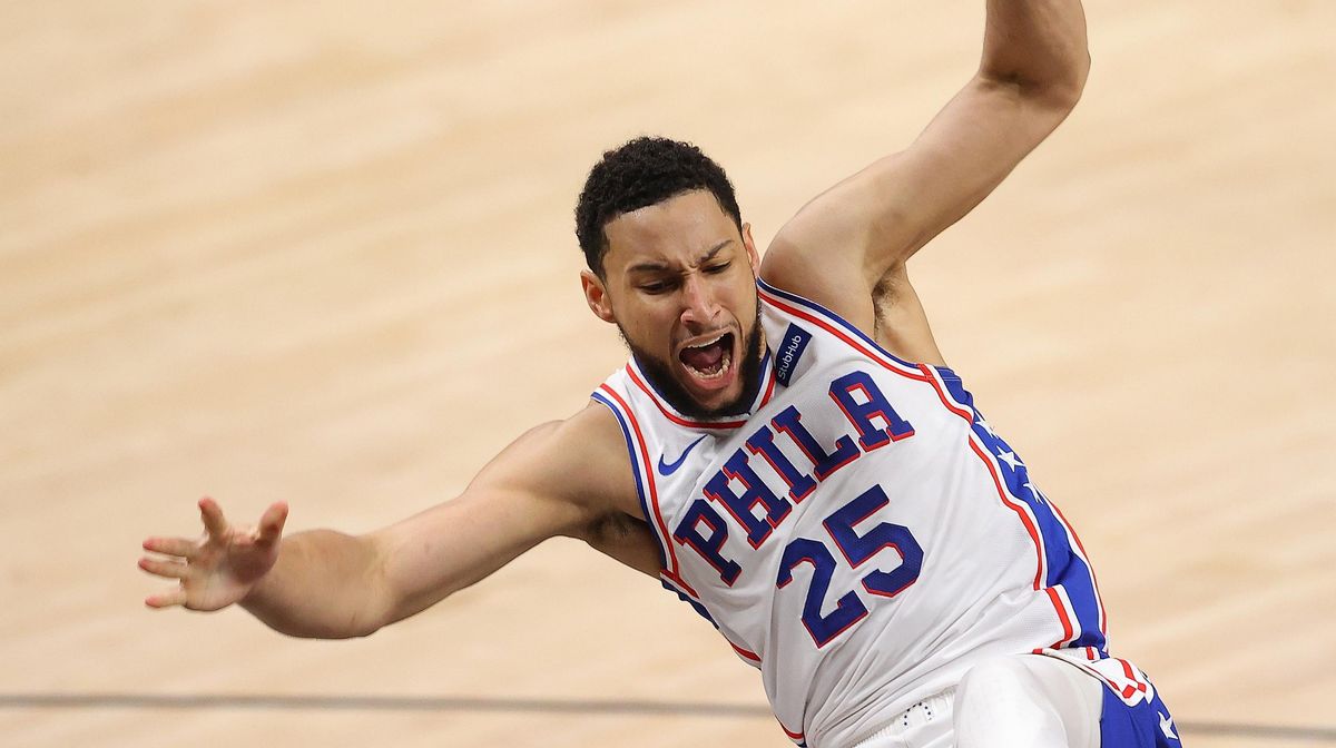 Ben Simmons watching the ESPYs last night, probably.
