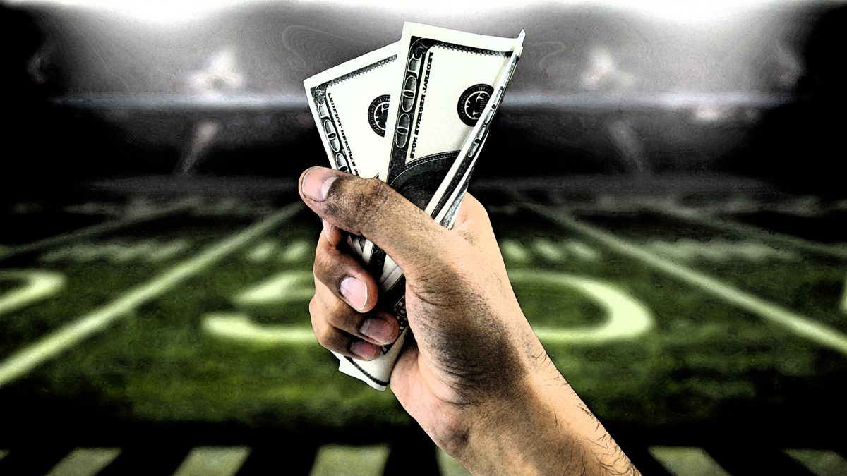The NFL was playing footsie with gambling before. Now it’s all-in.