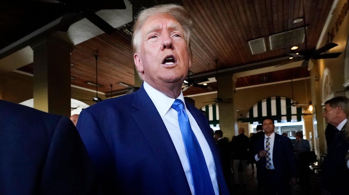 Donald Trump will be at Jack Trice Stadium in Ames on Saturday, where Iowa State University will host the University of Iowa.
