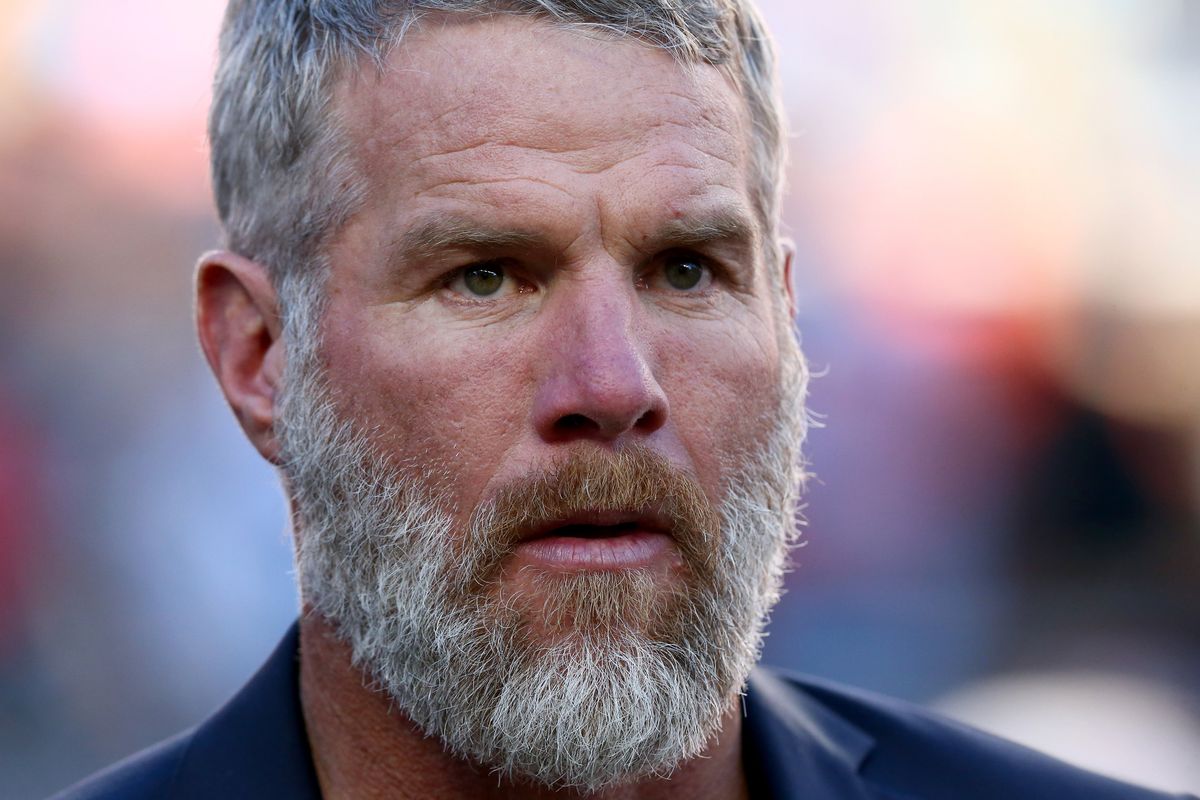 Former Atlanta Falcons, Green Bay Packers, New York Jets, Minnesota Vikings quarterback Brett Favre