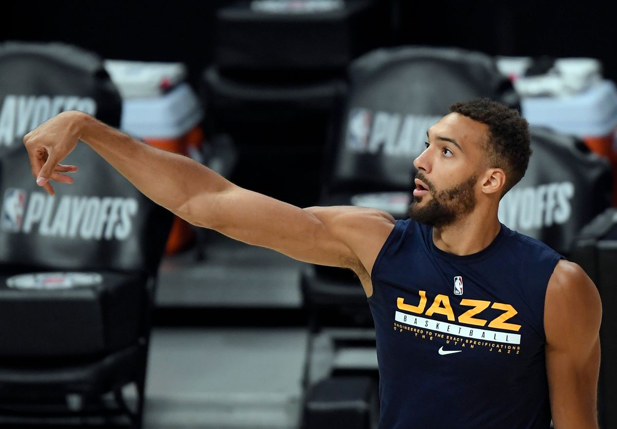 Rudy Gobert and the Jazz are one game away from being knocked out by the Clippers. Didn’t see that coming.