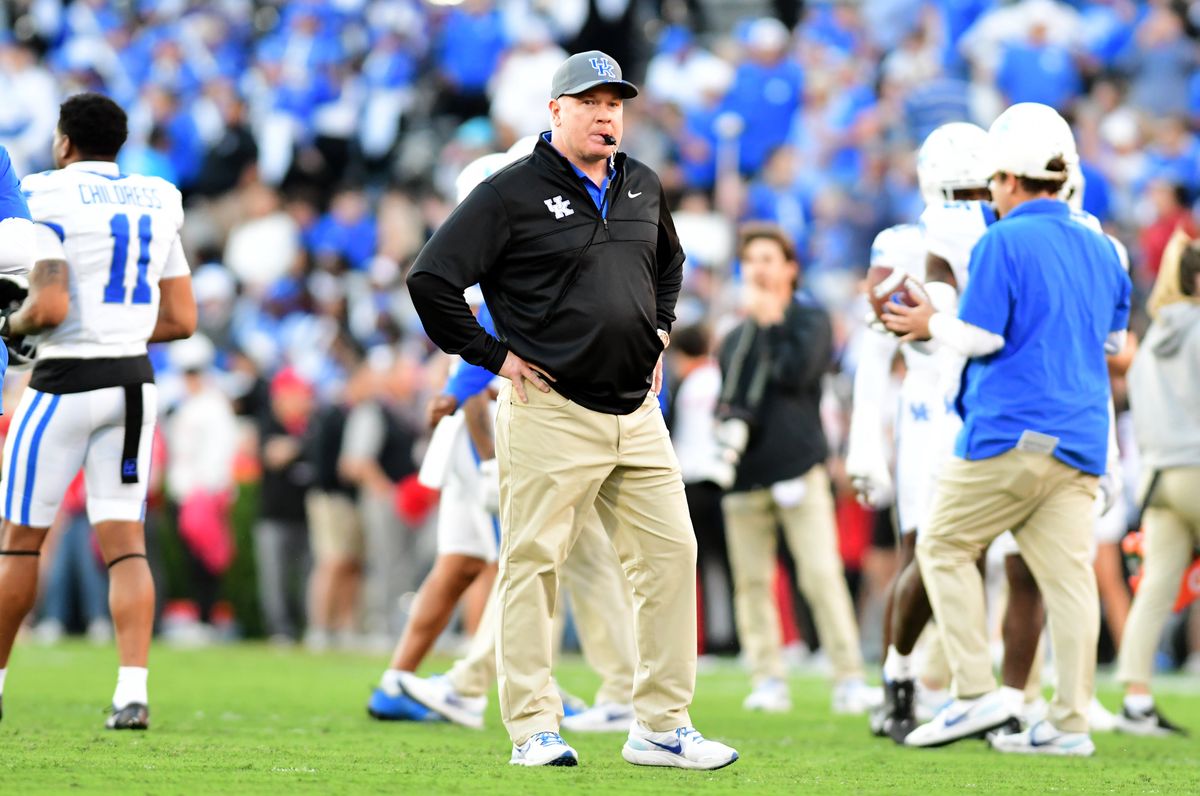 “ Georgia, they bought some pretty good players,” UK head coach Mark Stoops said on his weekly radio show