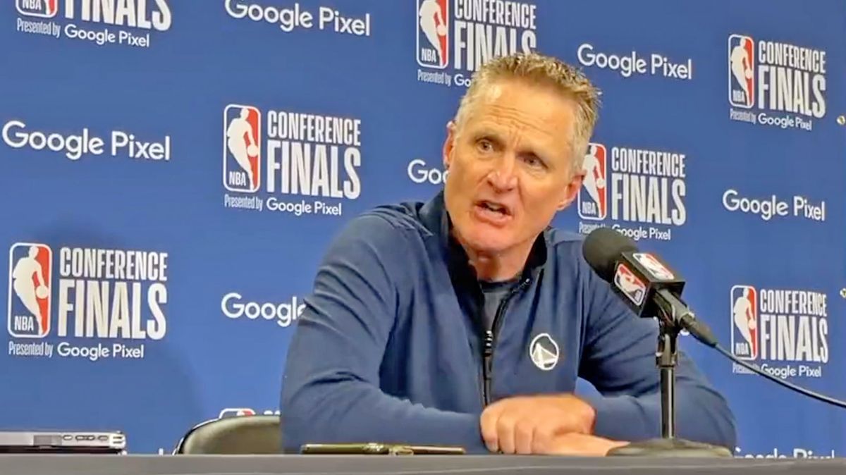 Steve Kerr calls out senators for not voting on Bipartisan Background Checks Act of 2021.