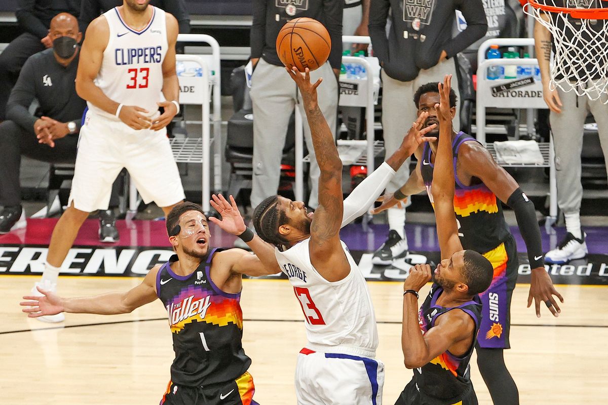 Paul George put up 41 on the Suns last night, a career postseason high.