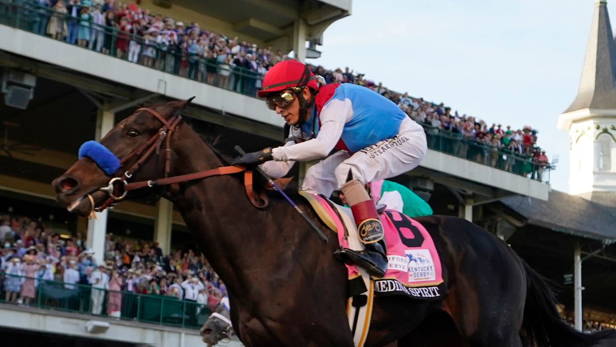 Kentucky Derby winner Medina Spirit tested positive for an anti-inflammatory steroid.