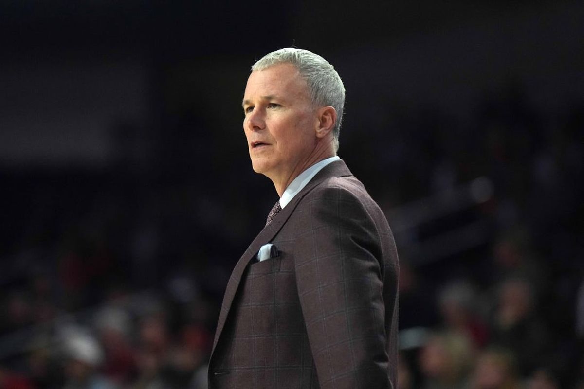 Jan 3, 2024; Los Angeles, California, USA; Southern California Trojans head coach Andy Enfield  reacts against the California Golden Bears in the first half  at Galen Center.