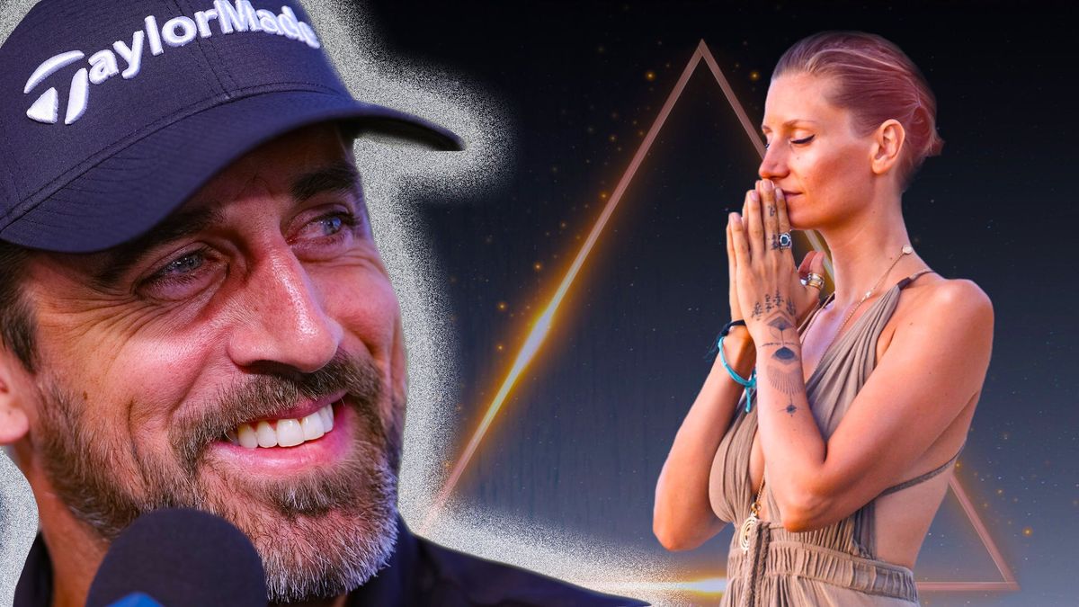 Aaron Rodgers is dating Blu, who is apparently not a witch.