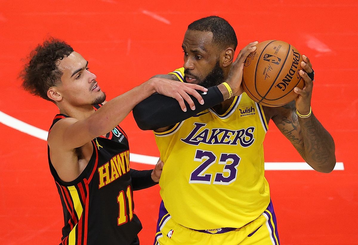 Trae Young and LeBron James play for two of the biggest bandwagon fanbases in the NBA.