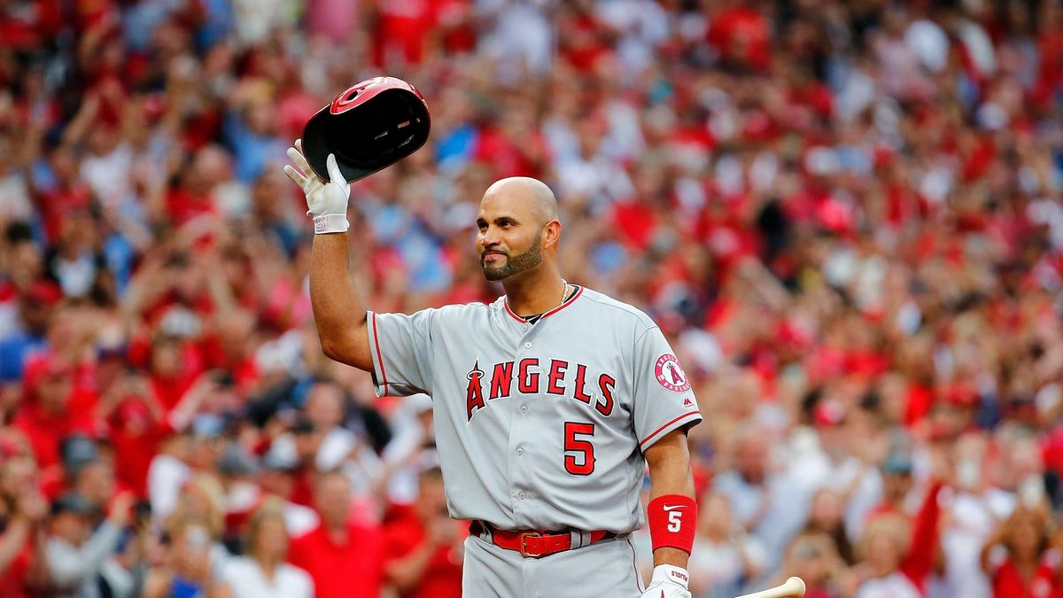 Albert Pujols lower than Derek Jeter? Get real.