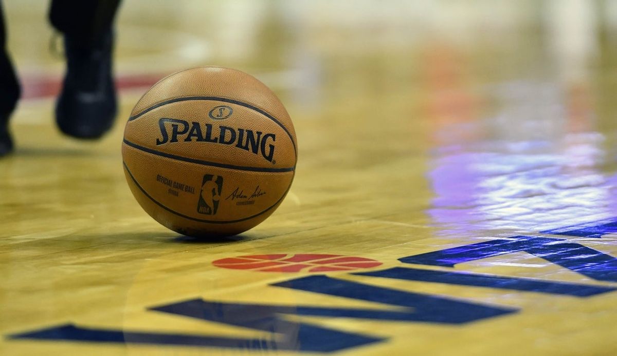 Jan 2, 2019; Washington, DC, USA; General view of ball on the court during the third quarter of the game between the Washington Wizards and the Atlanta Hawks at Capital One Arena. Mandatory Credit: Brad Mills-Imagn Images