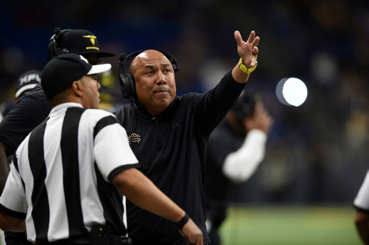 Hines Ward was one of four Black coaches in the XFL last season.