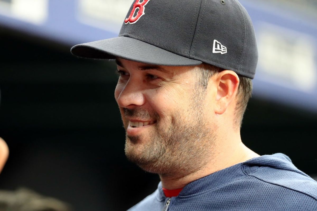 Boston Red Sox bench coach Ramon Vazquez. Mandatory Credit: Kim Klement-Imagn Images
