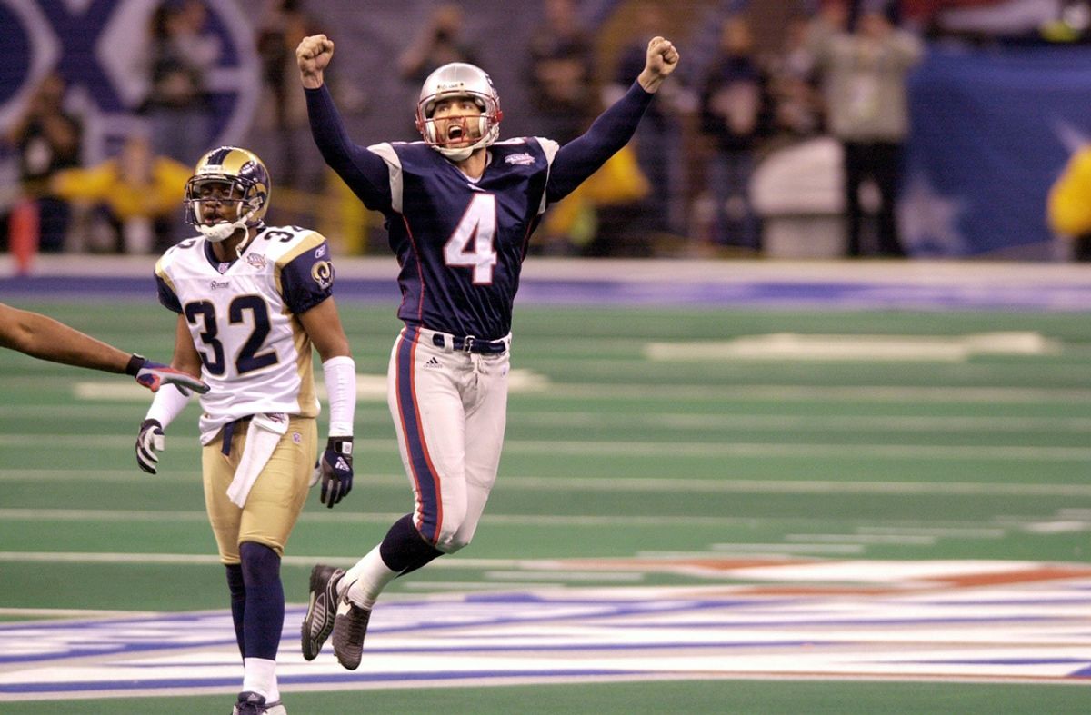 Adam Vinatieri is a four-time Super Bowl champion who holds the record most career points in NFL history.

Xxx Ib02 Vinatieri 21 A Fbn La