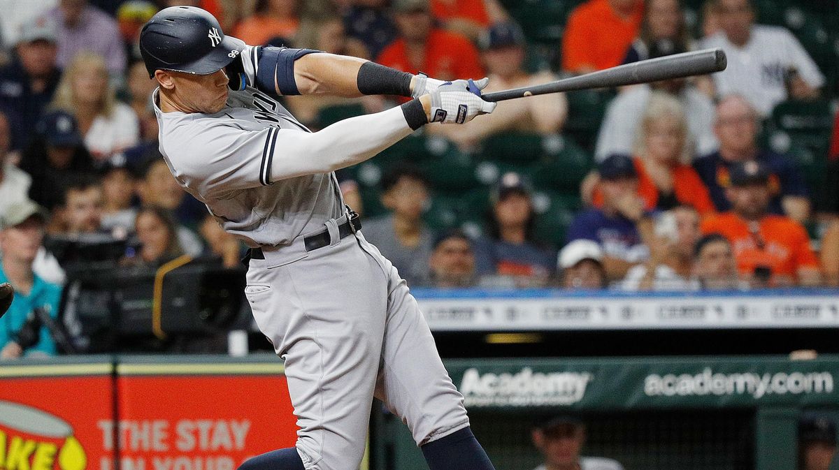 Aaron Judge with a 9th inning bomb.