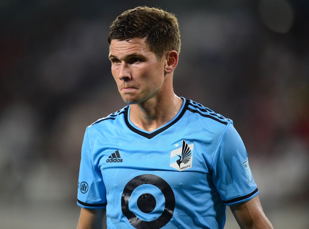 Minnesota United midfielder Wil Trapp. Mandatory Credit: Gary A. Vasquez-Imagn Images