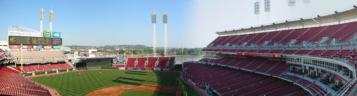 "Great American Ballpark 2007" by Eric Kilby profile at Flickr website is licensed under CC BY-SA 2.0. To view a copy of this license, visit https://creativecommons.org/licenses/by-sa/2.0/?ref=openverse.