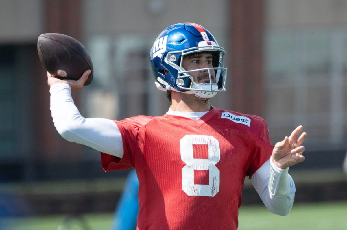 Daniel Jones. PHOTO USA Today Sports Images