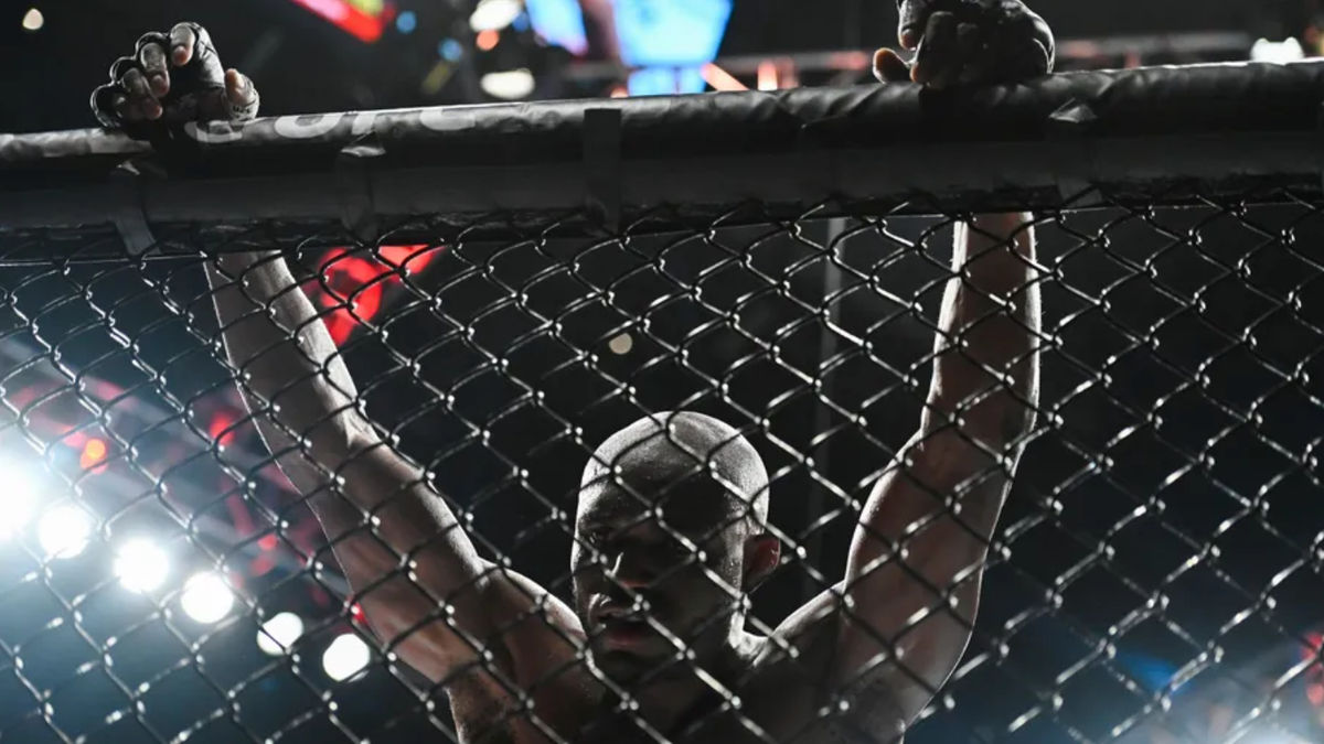 Kamaru Usman of Nigeria looks on in a welterweight title bout against Leon Edwards of Jamaica during UFC 278 at Vivint Arena on August 20, 2022 in Salt Lake City, Utah. source: Getty Images