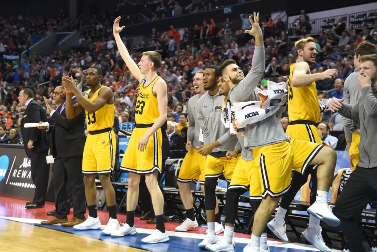 UMBC upsetting Virginia source: Getty Images