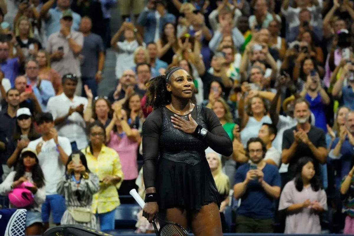 Tennis legend Serena Williams, seen here waving to the crowd after losing the final match of her career to Ajla Tomljanovic 2022 U.S. Open tennis, has suffered two pulmonary embolisms — the first in 2011 and the second in 2017 after the birth of her first child. She was able to return to competition both times but has also said that she needs to be vigilant for the rest of her life when it comes to early detection of blood clots.