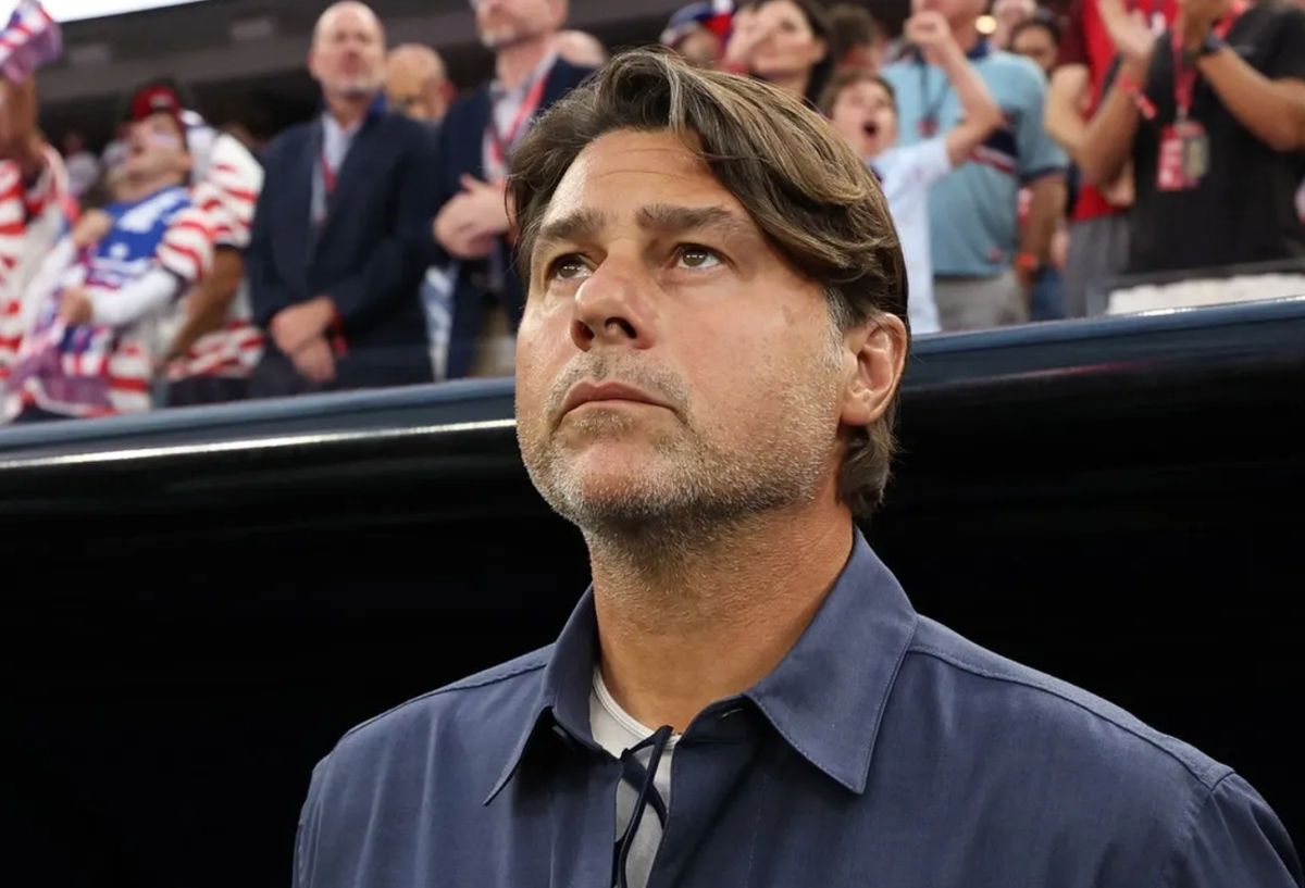 June 25, 2026; Inglewood, California, U.S.; U.S. coach Mauricio Pochettino before the match. Mandatory Credit: Kiyoshi Mio-Imagn Images