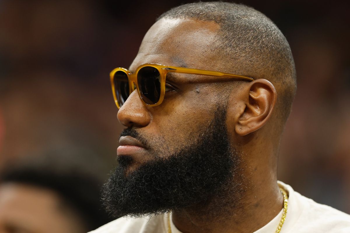 NBA superstar LeBron James decided to go bald