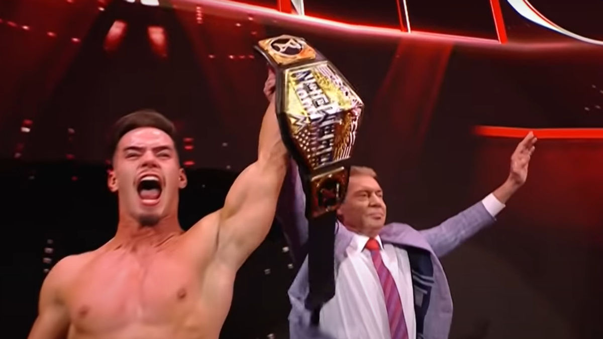 Austin Theory, or just Theory, is the new U.S. champion.