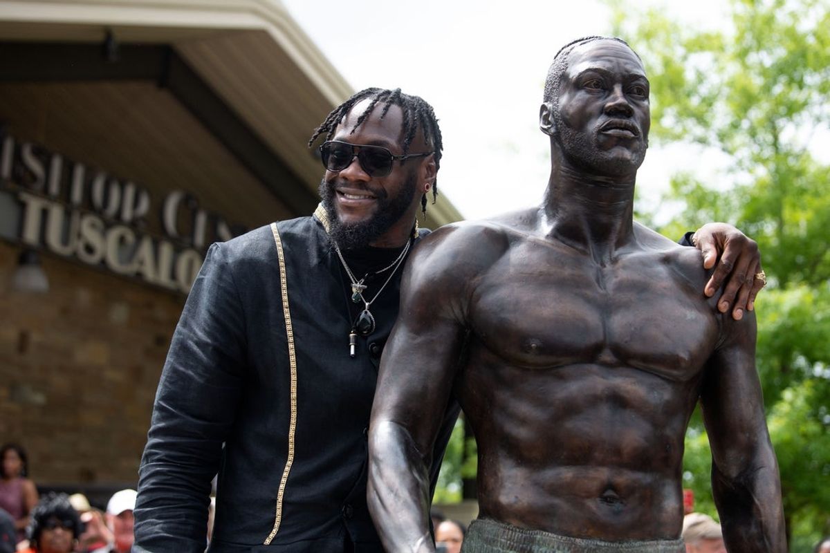 Former heavyweight boxing champion Deontay Wilder

Syndication Tuscaloosa News