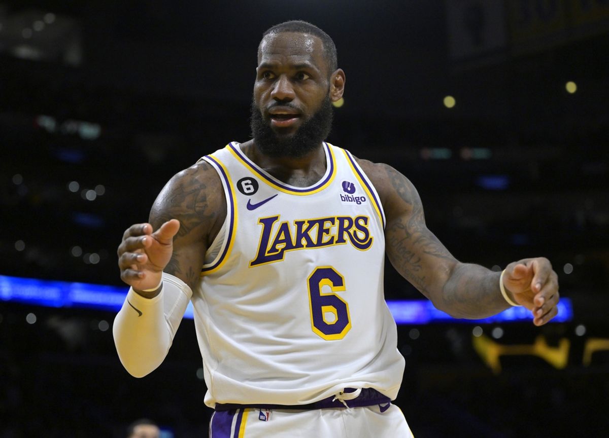 Los Angeles Lakers forward LeBron James. Mandatory Credit: Jayne Kamin-Oncea-Imagn Images