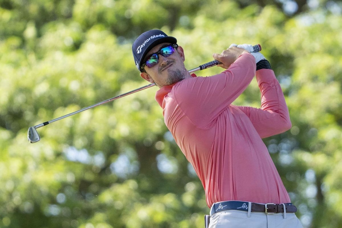 Austen Truslow (file photo) qualified for the 2025 U.S. Open by winning a playoff in Florida on Tuesday morning. Mandatory Credit: Kyle Terada-Imagn Images