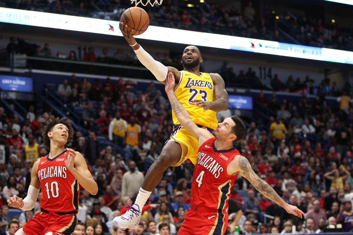 J.J. Redick has been on the business end of LeBron’s physicality on more than one occasion.