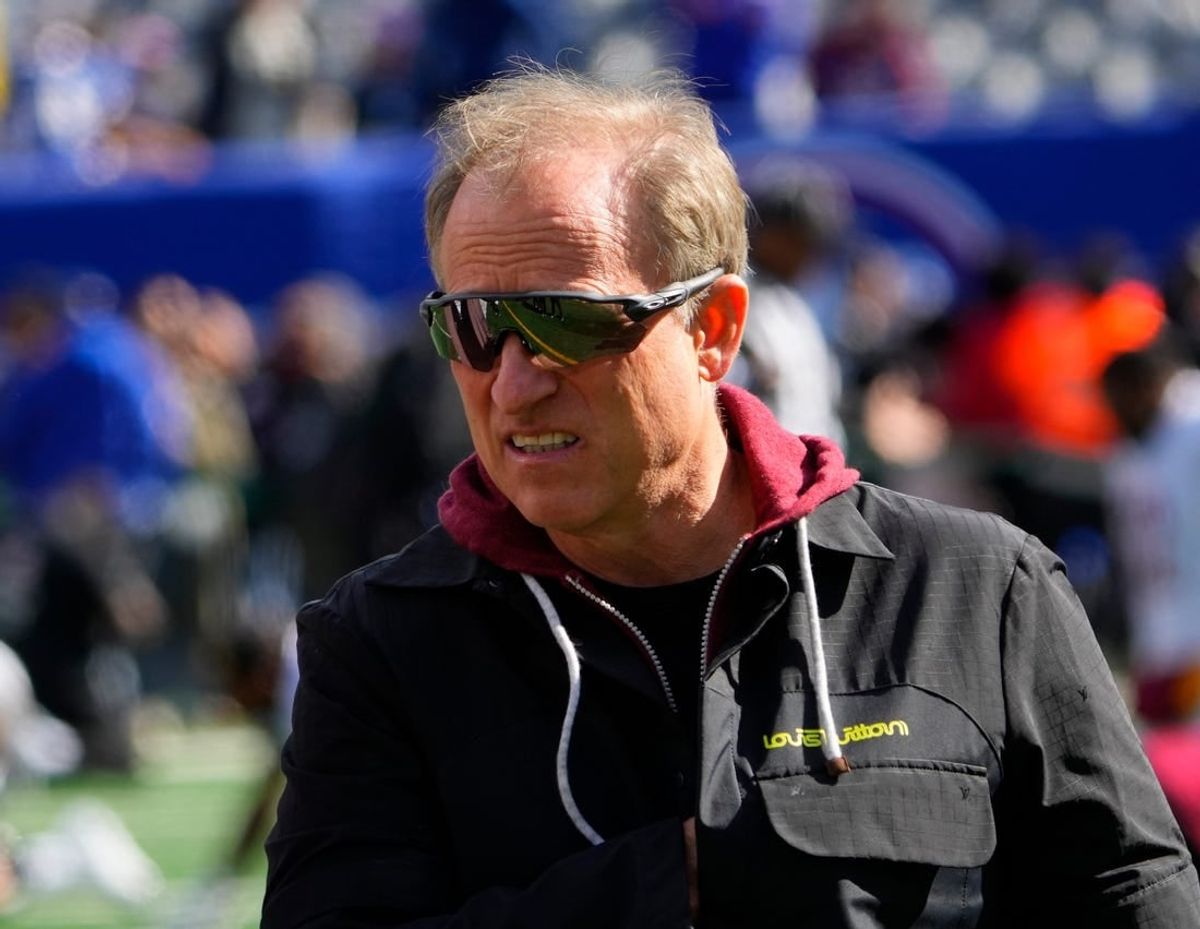 Oct 22, 2023; East Rutherford, New Jersey, USA; Commanders owner Josh Harris befor the game against New York Giants at MetLife Stadium.