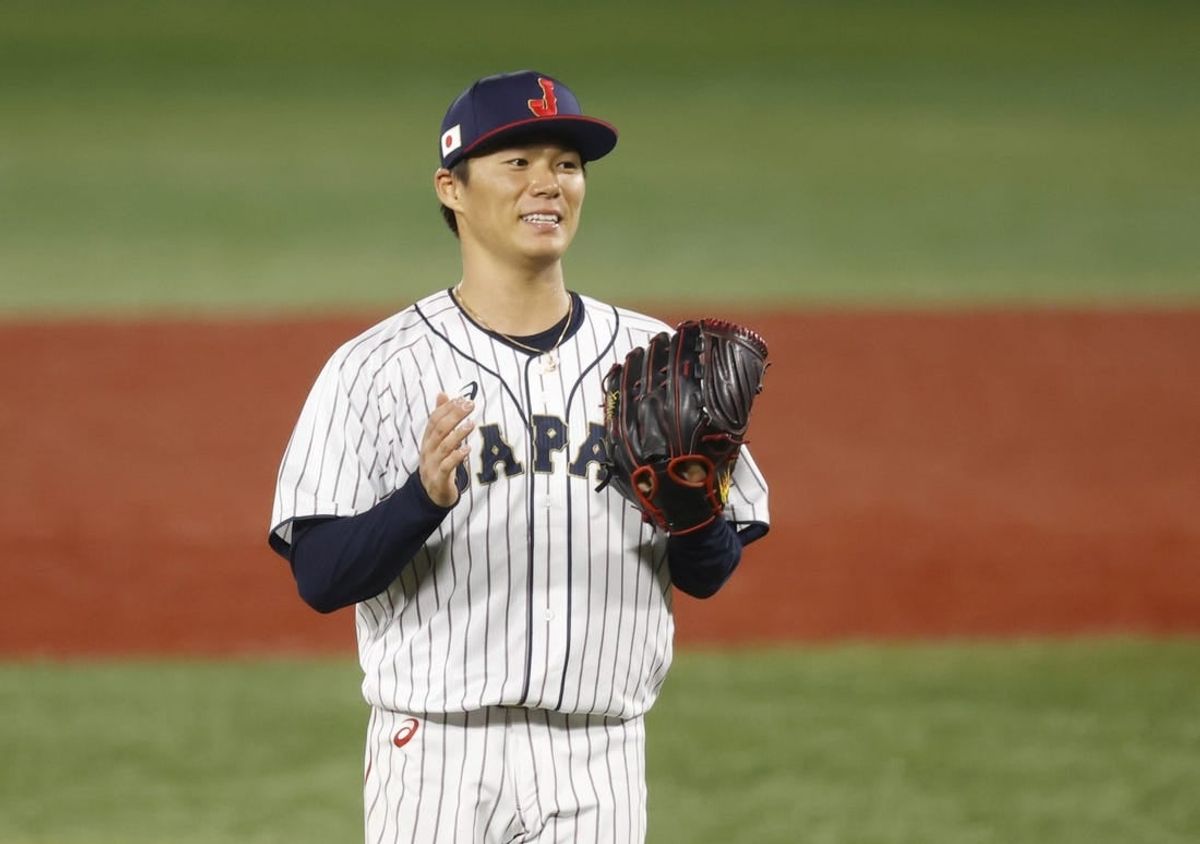 (File Photo)  Yoshinobu Yamamoto could command a contract worth $200 million in free agency.