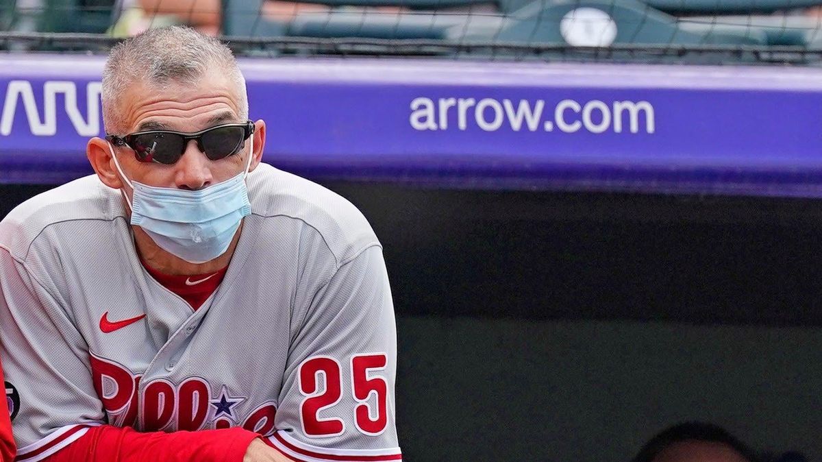 All your players have to be on the lineup card, Joe! And pull up your mask.