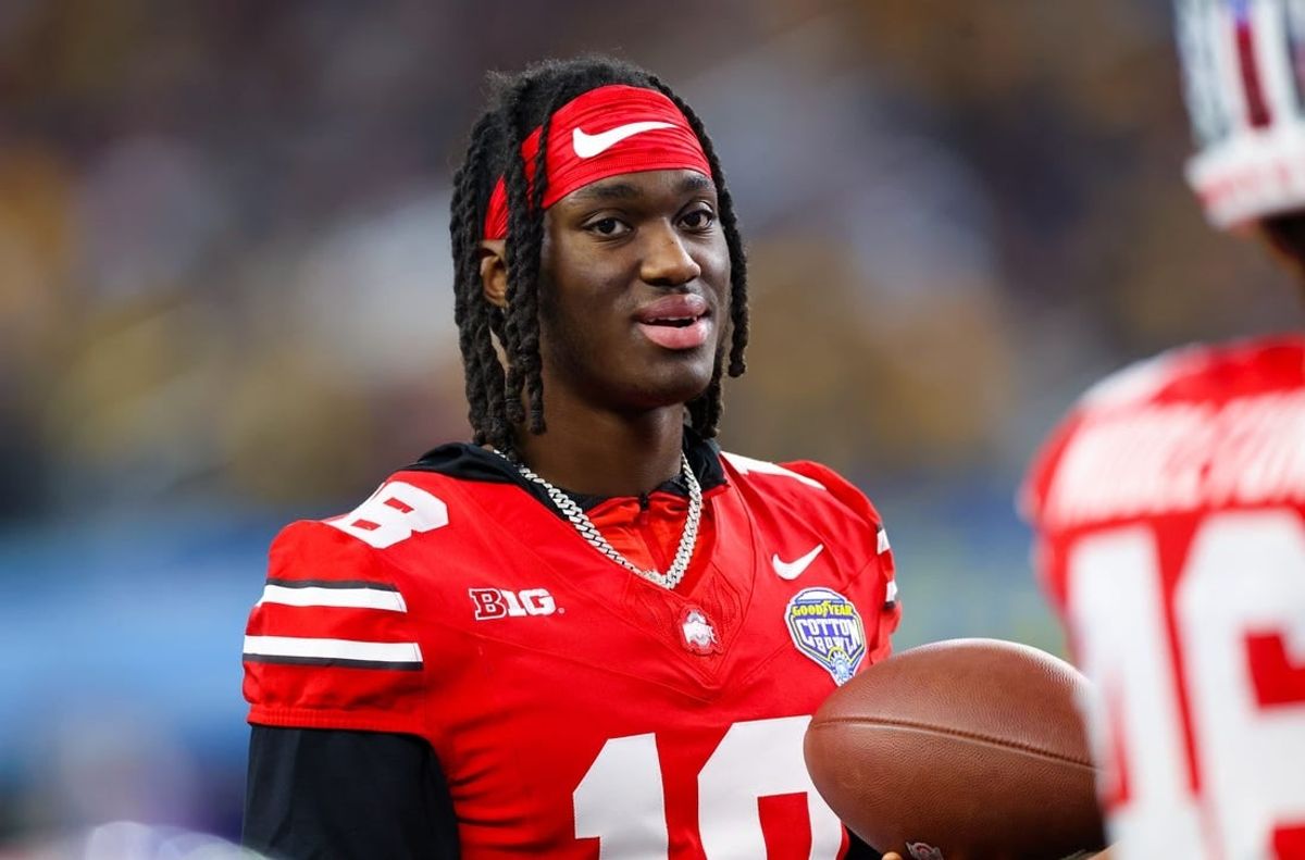 Ohio State Buckeyes wide receiver Marvin Harrison Jr. is the No. 1 prospect in the 2024 NFL Draft based on a consensus of rankings from Field Level Media analysts.