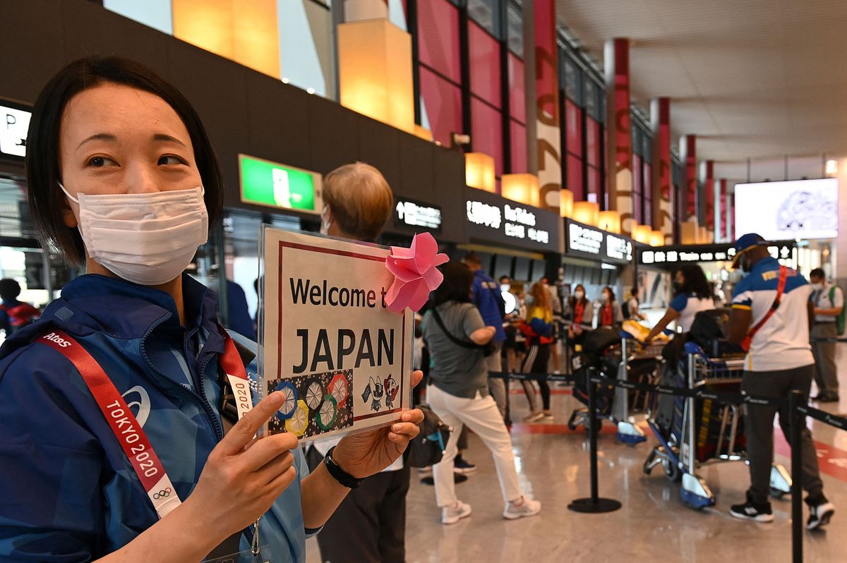 Welcome to Japan! You might not be staying for long, though.