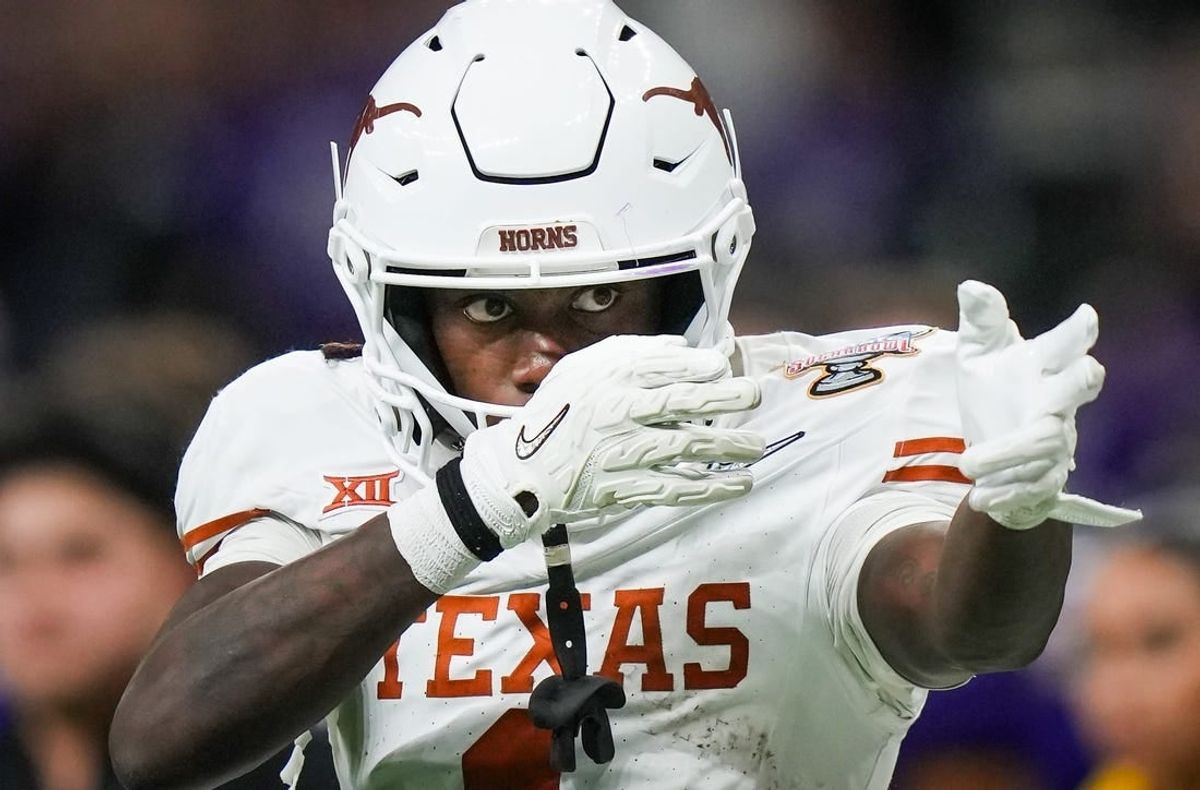 Texas wide receiver Xavier Worthy was drafted 28th overall by the Kansas City Chiefs on Thursday.