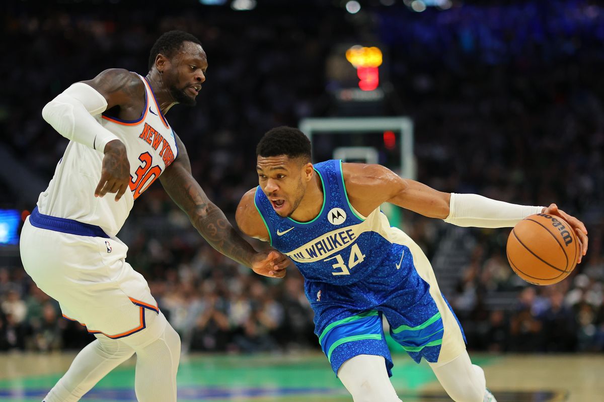 Giannis Antetokuonmpo (34) is doing something no other NBA player has ever done.