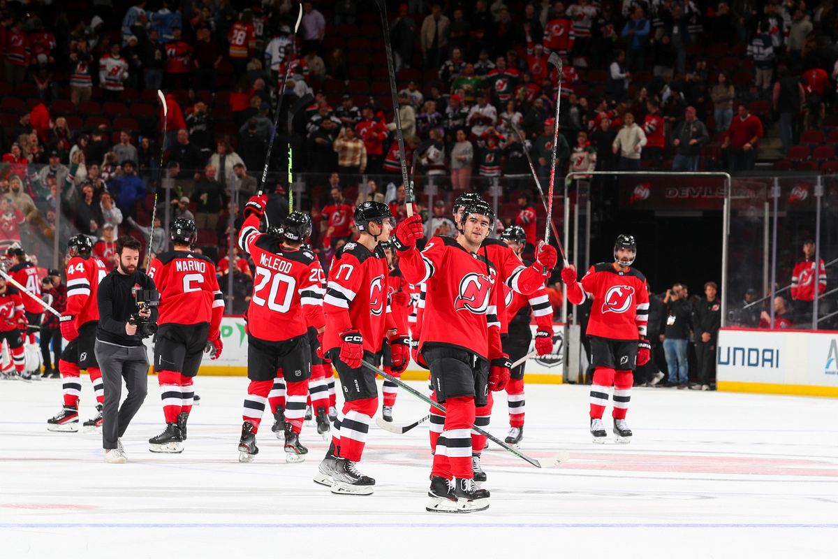 The Devils have won eight straight
