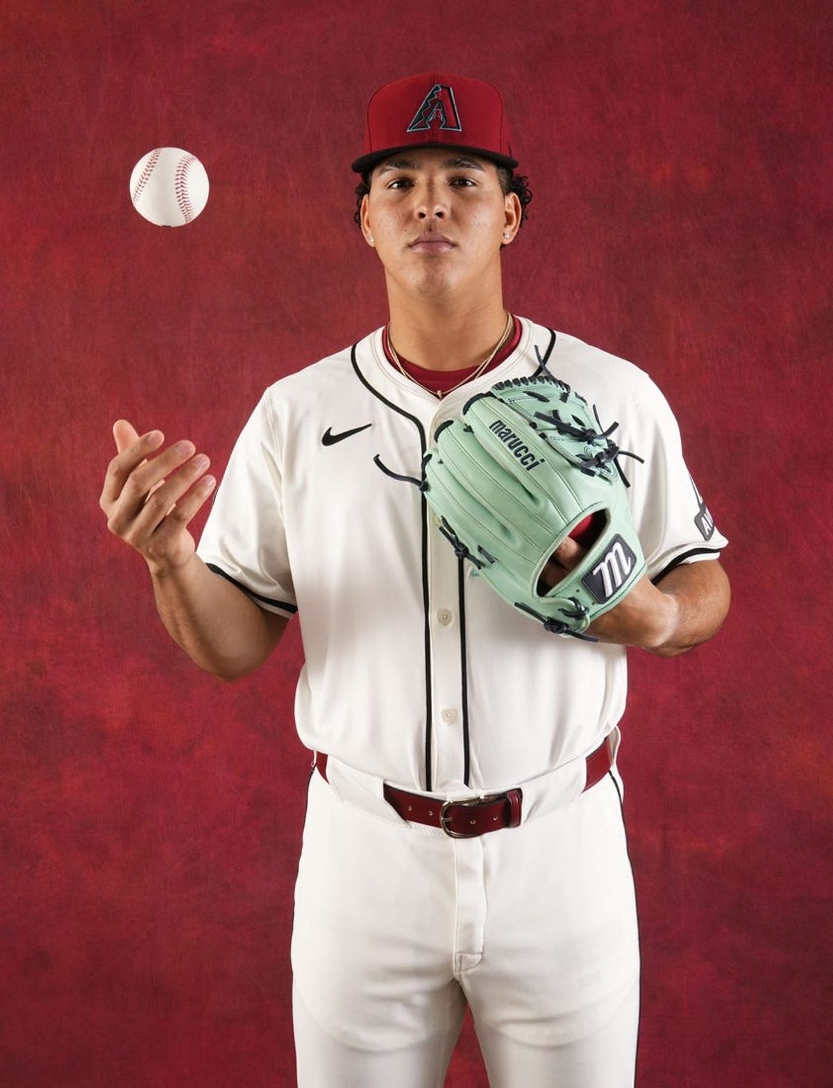 Arizona Diamondbacks Cristian Mena during photo day at Salt River Fields at Talking Stick on Feb. 21, 2024.