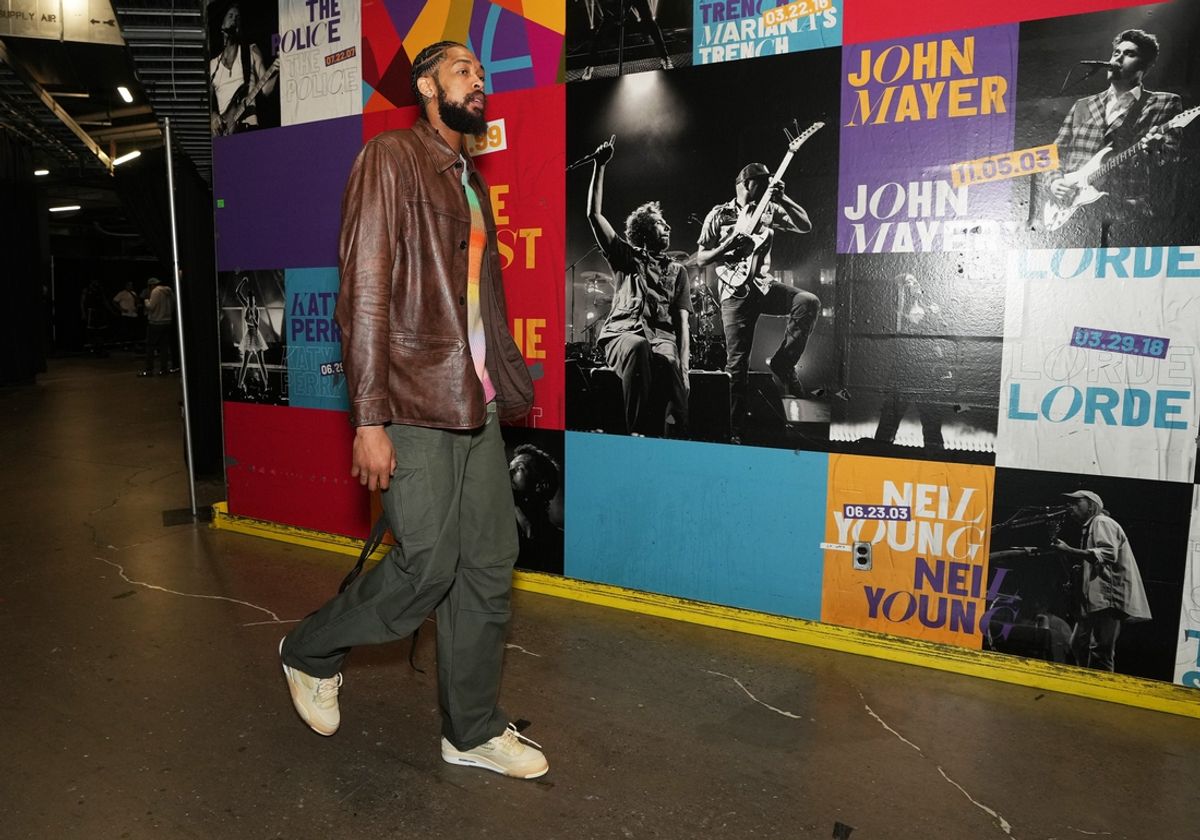 Mar 5, 2024; Toronto, Ontario, CAN; New Orleans Pelicans forward Brandon Ingram (14) arrives at the Scotiabank Arena before a game against the Toronto Raptors. Mandatory Credit: Nick Turchiaro-Imagn Images