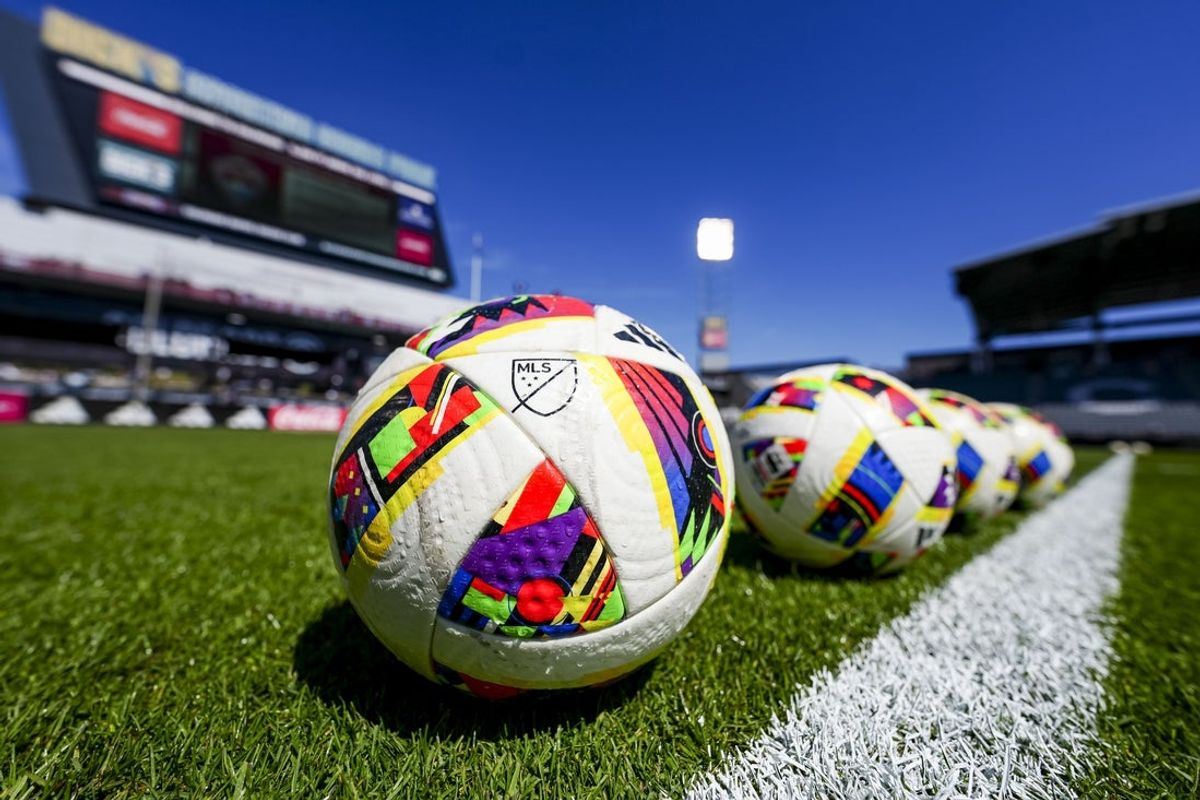 Mar 30, 2024; Commerce City, Colorado, USA; General view of the field before the match at Dick's Sporting Goods Park. Mandatory Credit: Ron Chenoy-Imagn Images